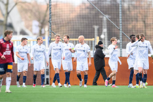 Stabæks spelare jublar