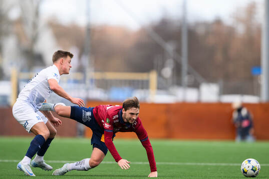 Stabæks Frederik Ellegaard och Örgrytes William Svensson