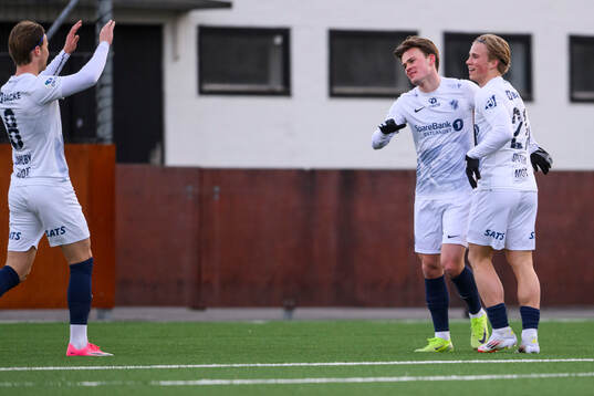 Stabæks Magnus Lankhof Dahlby, målskytt Herman Geelmuyden