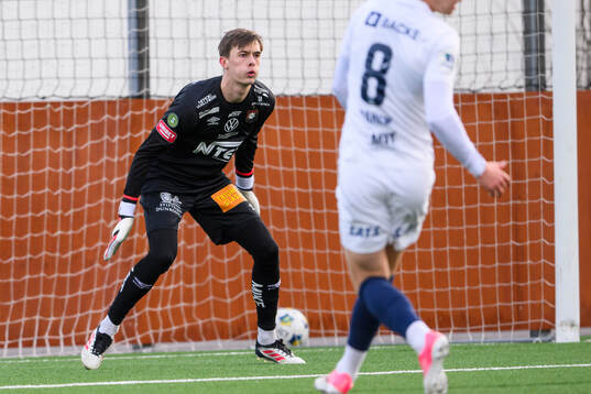 Örgrytes målvakt Lucas Samuelsson