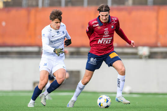 Stabæks Kaloyan Kostadinov och Örgrytes Noah