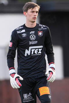 Örgrytes målvakt Lucas Samuelsson