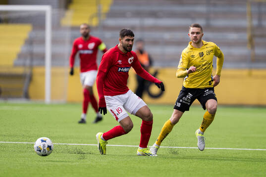 Degerfors Omar Faraj och Elfsborgs Julius Magnusson