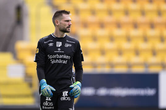 Elfsborgs målvakt Lucas Hägg Johansson