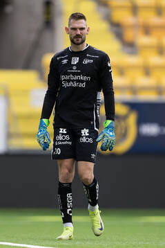 Elfsborgs målvakt Lucas Hägg Johansson