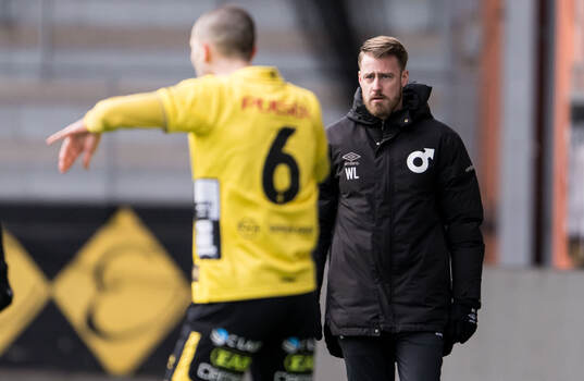 Degerfors Tränare William Landin