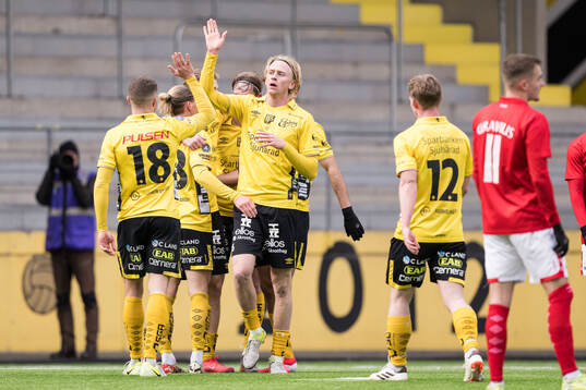 Elfsborgs Ludvig Richtnér jublar