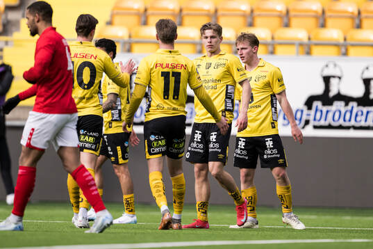 Elfsborgs Gottfrid Rapp jublar