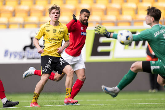 Elfsborgs Gottfrid Rapp jublar