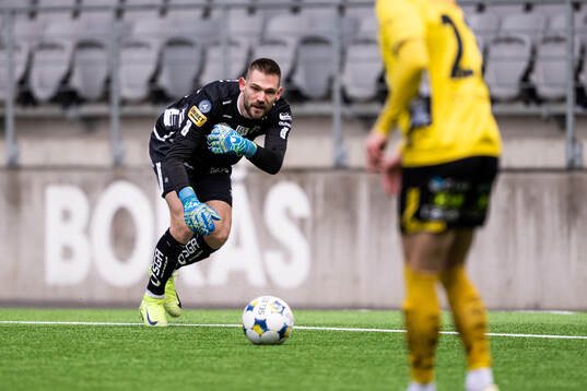 Elfsborgs målvakt Lucas Hägg Johansson