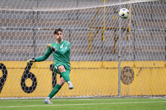 Degerfors målvakt Wille Jakobsson