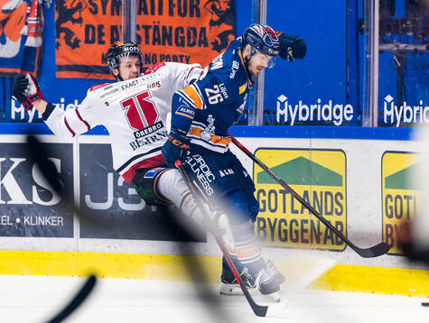 Örebros Filip Berglund och Växjös Emil Larsson