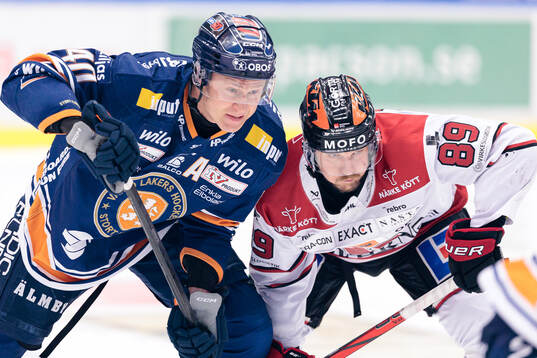 Växjös Dennis Rasmussen och Örebros Patrik Karlkvist