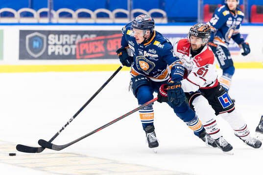 Växjös Dennis Rasmussen och Örebros Ludvig Larsson