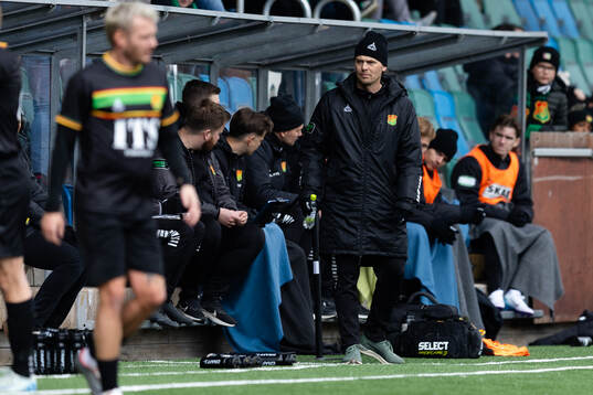 GAIS tränare Fredrik Holmberg