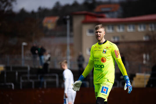 Varbergs målvakt Fredrik Andersson