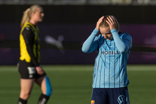 Djurgårdens Alexandra Jonasson deppar