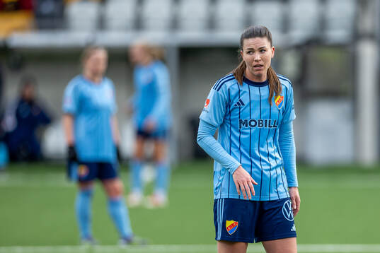 Djurgårdens Pauline Hammarlund deppar