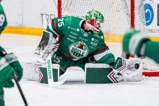 Rögles målvakt Arvid Holm