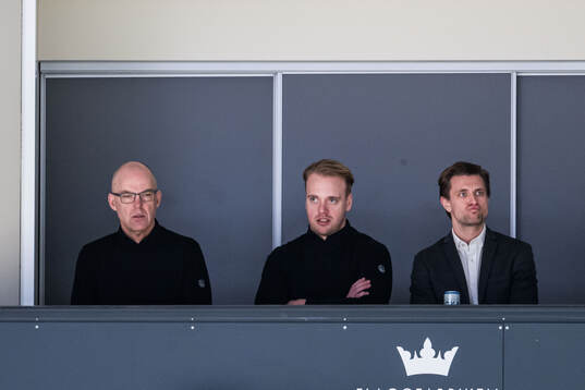 Rögles klubbdirektör Daniel Koch, sportchef Hampus