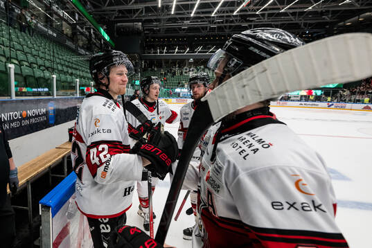Malmö Redhawks Robin Salo jublar