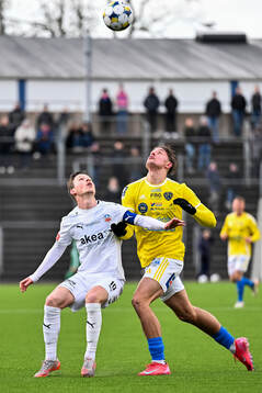 Helsingborgs Max Svensson och Falkenbergs Adam Ekenhard