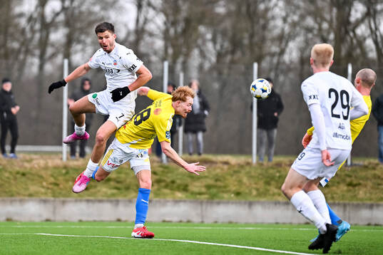 Helsingborgs Wilhelm Loeper och Falkenbergs Linus Borgström