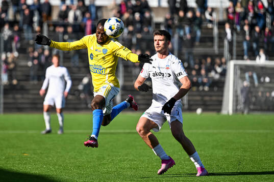 Helsingborgs Wilhelm Loeper och Falkenbergs Wanbe Godwin