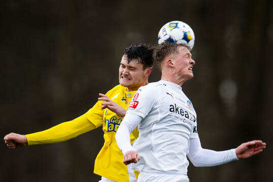 Helsingborgs Oscar Aga och Falkenbergs Albin Andersson