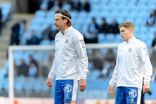 IFK Göteborgs Gustav Svensson och Felix Eriksson