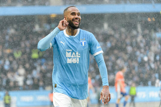 Malmö FFs Isaac Kiese Thelin jublar
