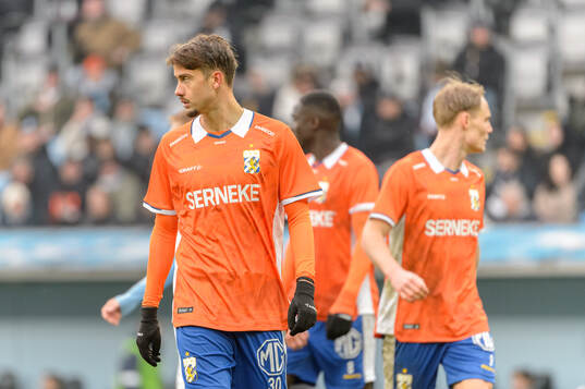 IFK Göteborgs Kolbeinn Thordarson deppar