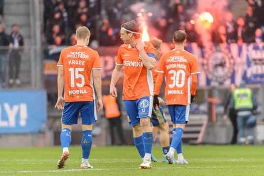 IFK Göteborgs Gustav Svensson deppar