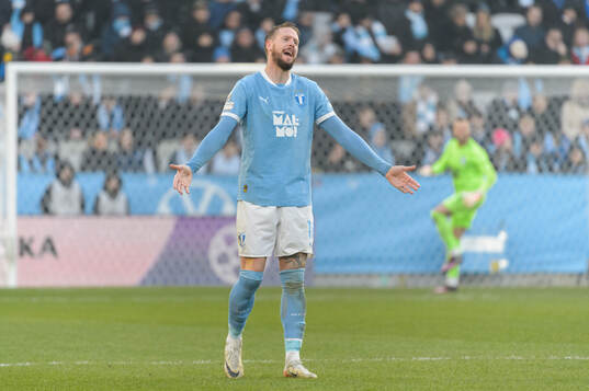 Malmö FFs Pontus Jansson deppar