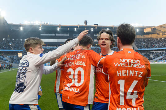 IFK Göteborgs Kolbeinn Thordarson jublar