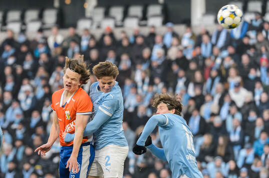 IFK Göteborgs Kolbeinn Thordarson och Malmö FFs Johan