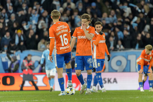 IFK Göteborgs Kolbeinn Thordarson deppar