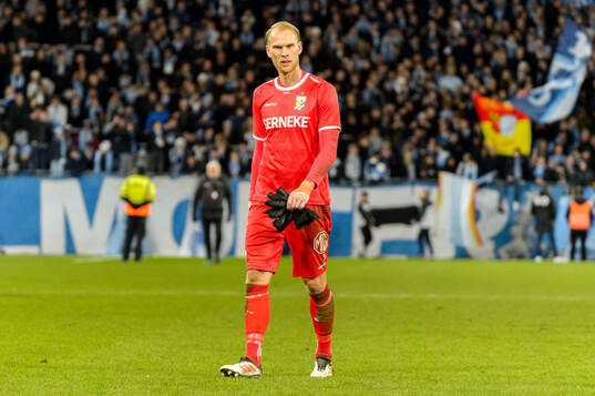 IFK Göteborgs målvakt Pontus Dahlberg deppar