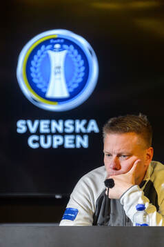 IFK Göteborgs tränare Stefan Billborn deppar
