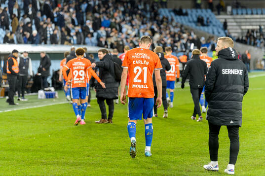 IFK Göteborgs spelare deppar
