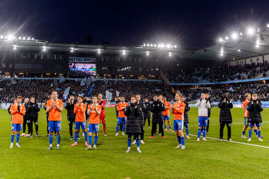 IFK Göteborgs spelare deppar