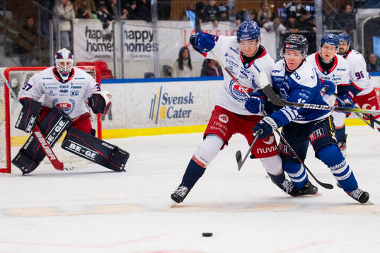 Oskarshamns Ville Jonsson och Karlskogas Hampus Plato