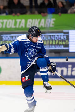 under kvartsfinal ett i Hockeyallsvenskan mellan Karlskoga