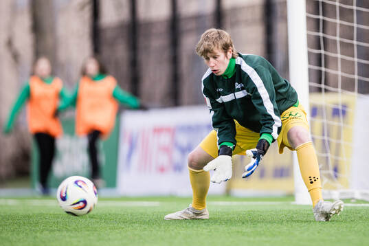 Hammarbys målvakt Moa Edrud