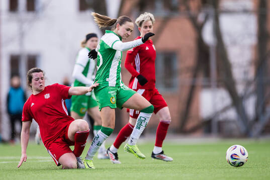 Piteås Hannah Tillett och Hammarbys Vilde Hasund