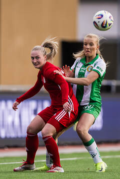 Piteås Emma Viklund och Hammarbys Smilla Holmberg