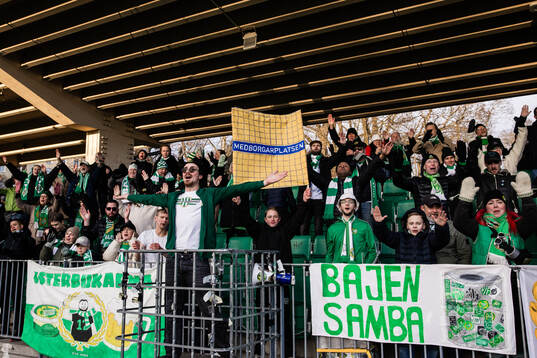 under fotbollsmatchen i Svenska Cupen mellan Hammarby och