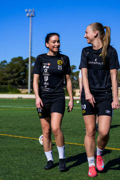 Izabella Bergström och Stina Jensen