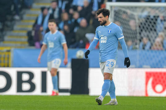 Malmö FFs Sead Haksabanovic deppar
