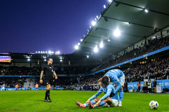 Malmö FFs Erik Botheim och Sead Haksabanovic